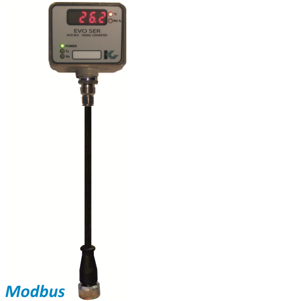 TEMPERATURE SENSOR WITH RS-485 SERIAL OUTPUT (MODBUS RTU)