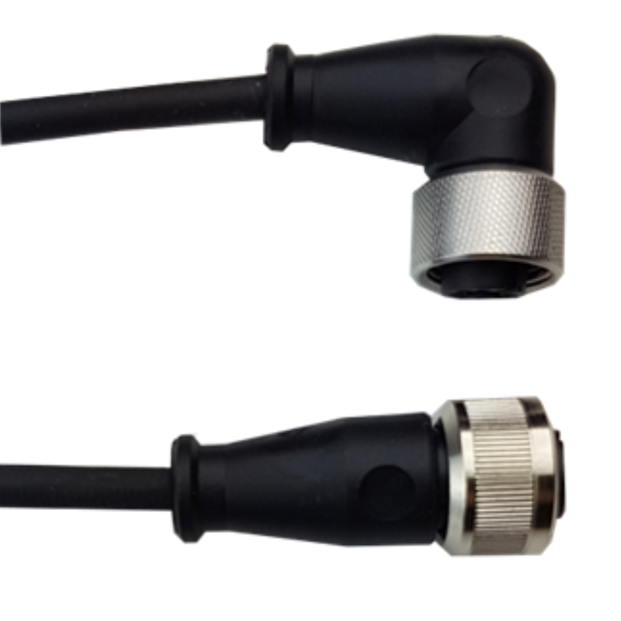EXTENSION CABLE M12 WITH 2-WIRE TPE INSULATED CABLE 