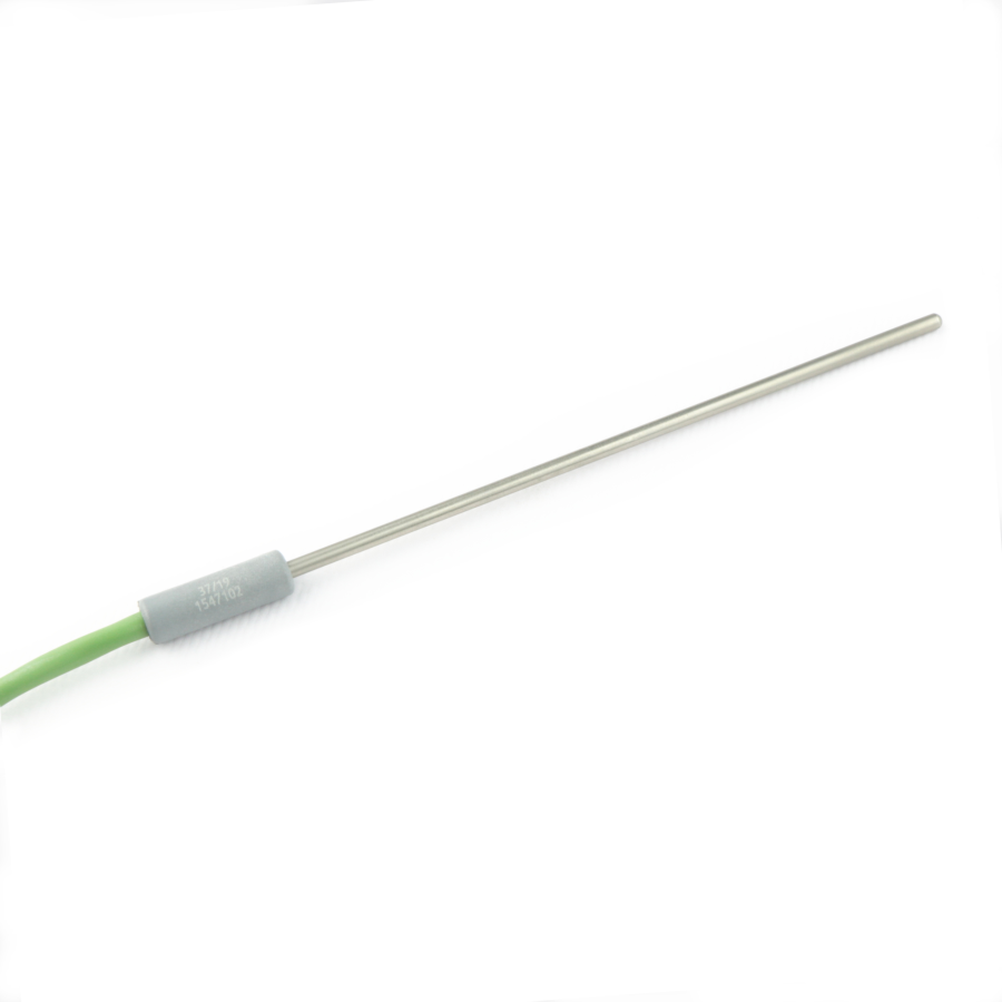 Termocoppia Tipo K Filettata M8 - Sonda Lunga 200mm, Cavo 1 Metro, Sensore Temperatura 0-400°C